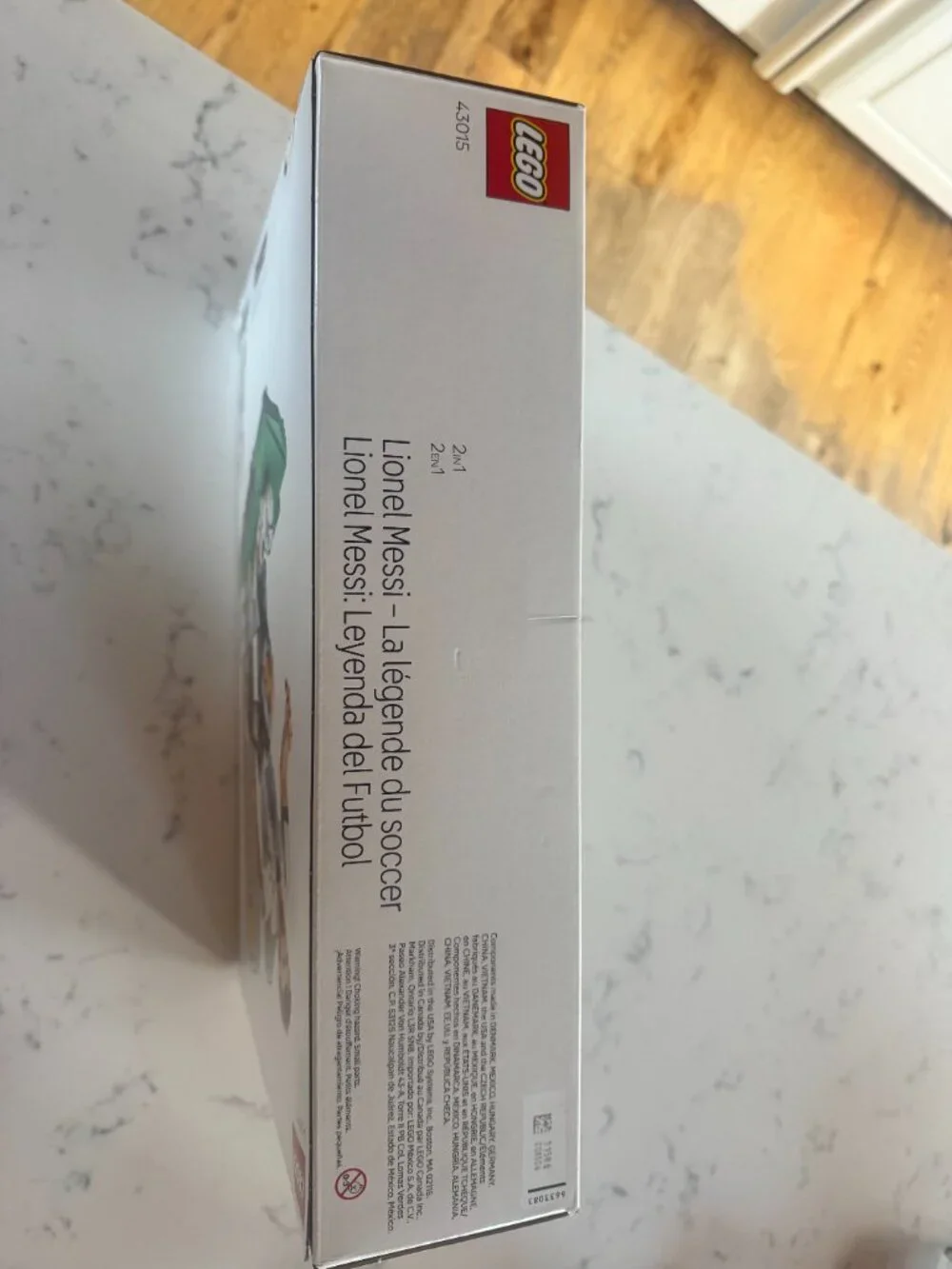 LEGO LIONEL MESSI 43015 WORLD CUP SPECIAL EDITION BRAND NEW IN BOX